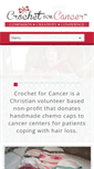 Mobile Screenshot of crochetforcancer.org